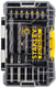 Stanley accessoires - 19-delige ijzeren borenset en bits sta88554-xj