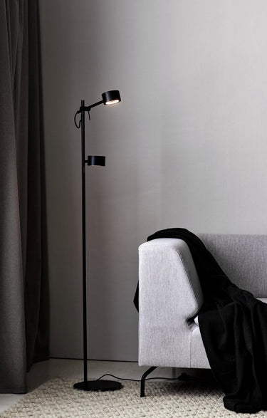 Nordlux clyde-vloerlamp-moodmaker™ 3 step dimmable-zwart