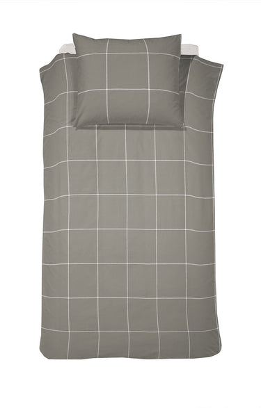 Cinderella robyn - dekbedovertrek - satijn - 140x200 220 cm - taupe + 1 kussensloop 60x70