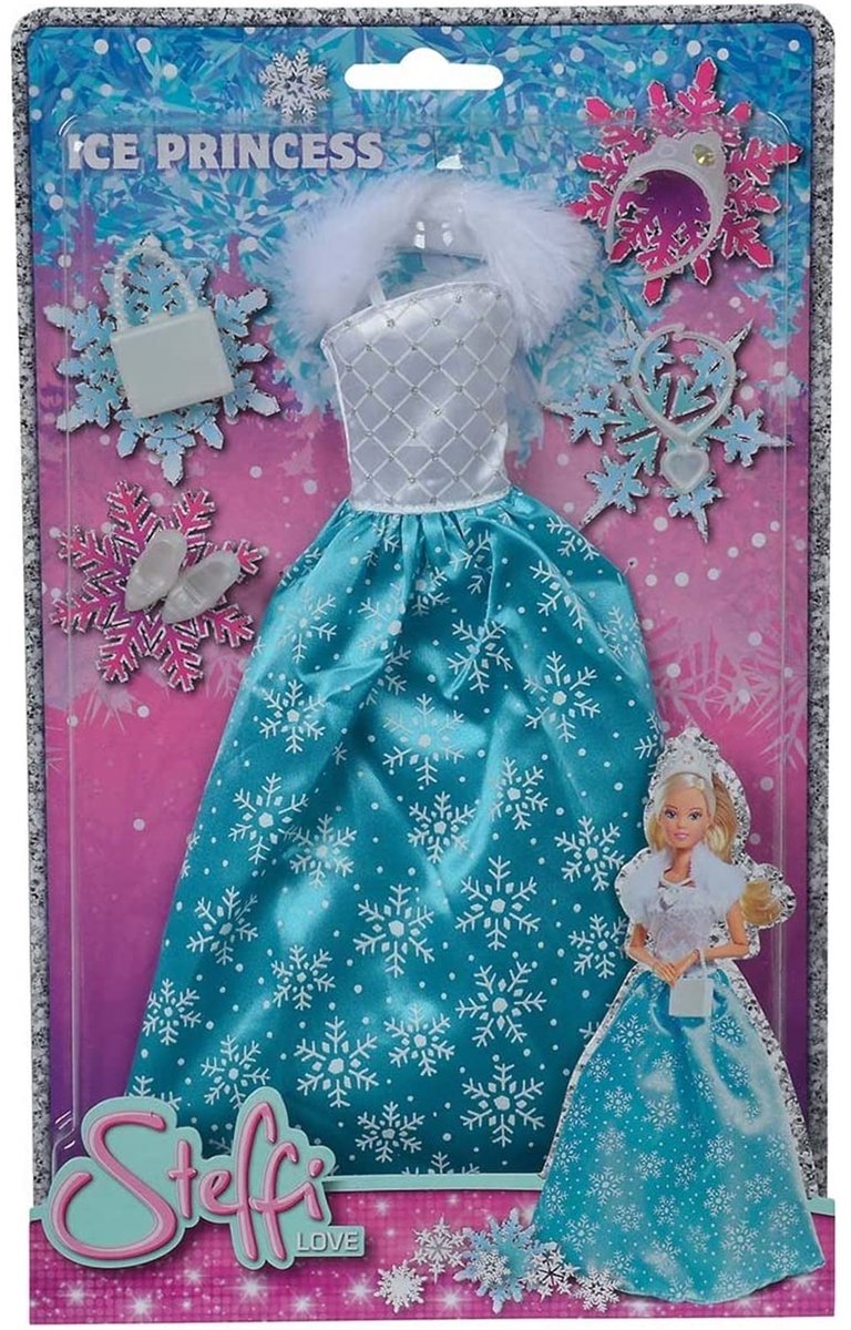 Afbeelding laden in galerijviewer, Steffi love ice princess poppenjurk
