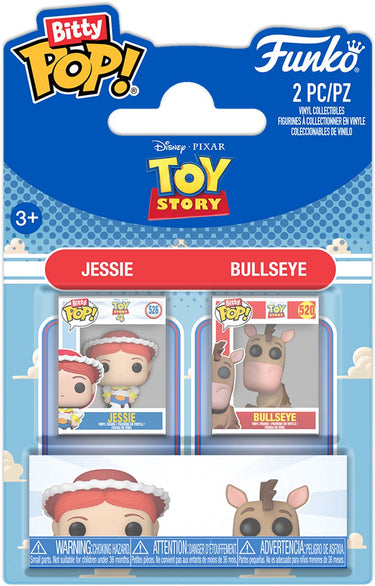Funko bitty pop 2 pack: toy story- jessie bullseye