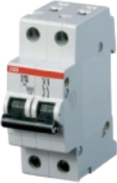 Busch-jaeger abb automaat 2p 6ka s202 c 6a - 2cds252001r0064