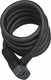 Abus Spiraal Kabelslot 6512K 180 12 BK SCMU - 180cm - Zwart