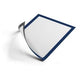 Displayframe durable 486907 237x324x2mm a4 blauw