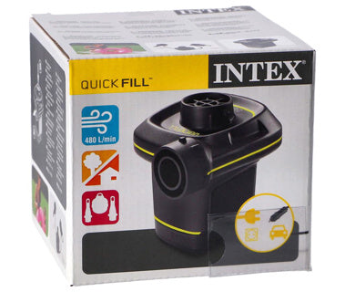 Afbeelding laden in galerijviewer, Intex elektrische opblaaspomp 12V 230V
