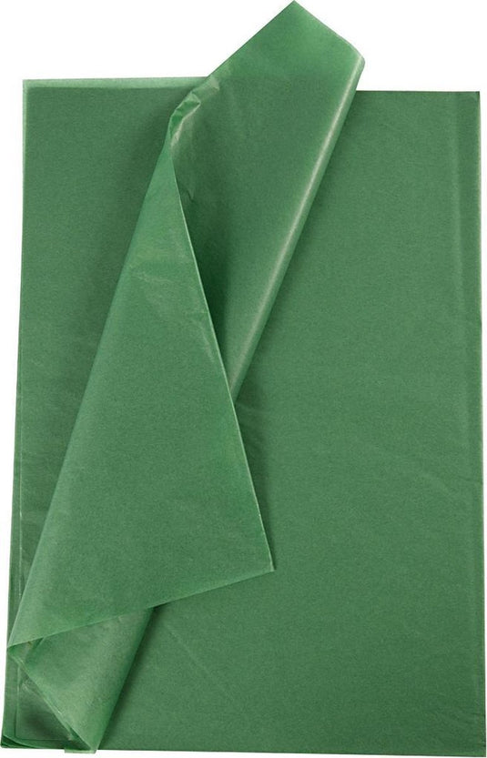 Creativ company tissuepapier groen 10 vellen 14 gr, 50x70cm