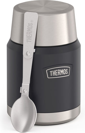 Thermos icon voedseldrager - antraciet - 47,5cl