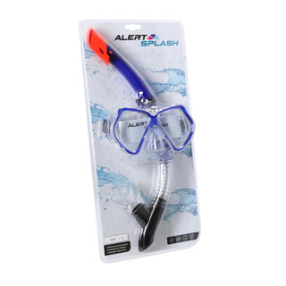 Afbeelding laden in galerijviewer, Alert splash snorkelset maat l 2 assorti | 2 stuks
