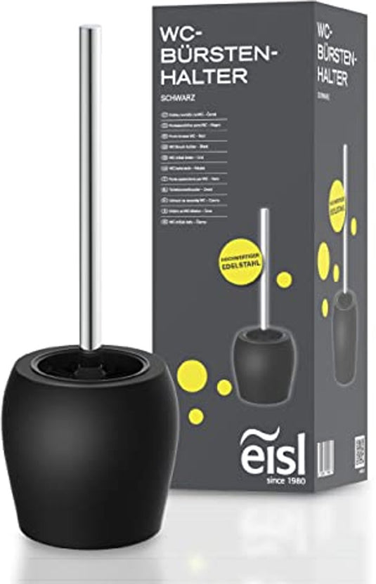 Eisl toiletborstelhouder - zwart