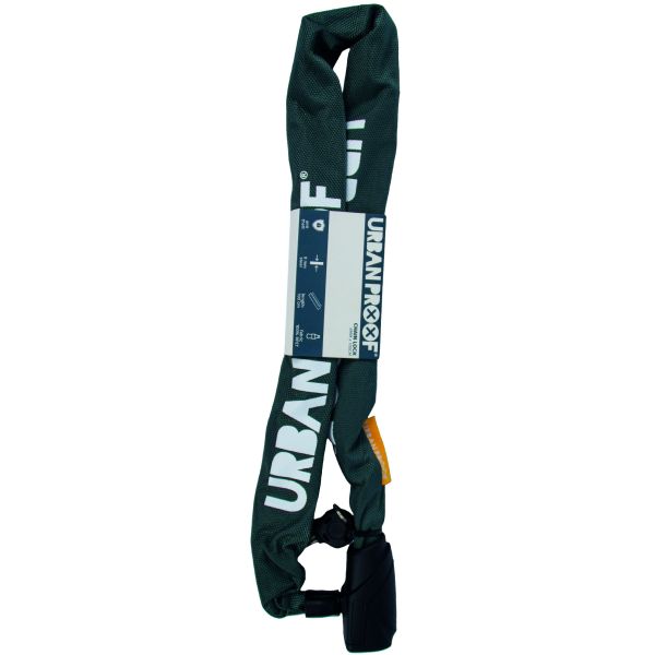Afbeelding laden in galerijviewer, Urbanproof kettingslot 8mm*100cm groen
