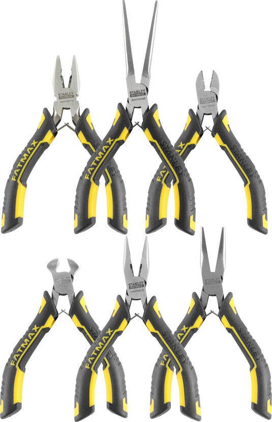 Stanley handgereedschap stanley fatmax® mini tangenset 6-delig - fmht0-80541
