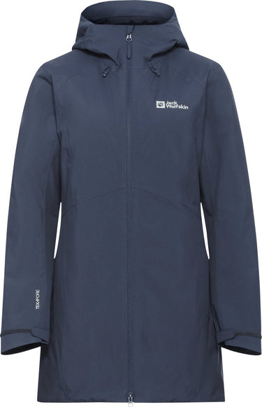 Jack wolfskin heidelstein insulated midnight sky winterjas dames