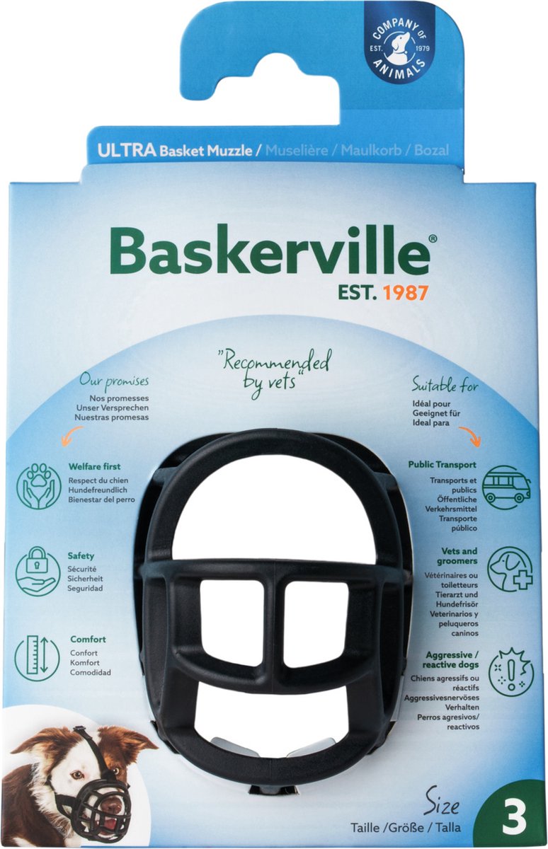 Afbeelding laden in galerijviewer, Baskerville ultra muzzle muilkorf
