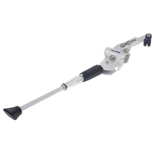 Ergotec zijstandaard achterbrugmontage 24 t m 28 universeel - zilver
