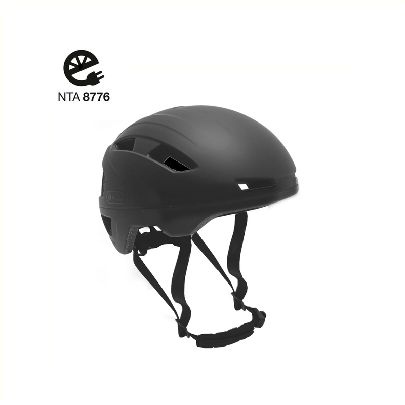Afbeelding laden in galerijviewer, helm 55-58 cm unisex matzwart maat M
