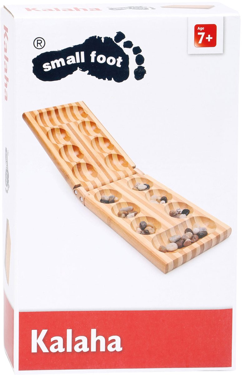 Afbeelding laden in galerijviewer, Small foot - houten strategiespel kalaha

