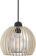 Nordlux chino 25-hanglamp-e27-blank hout