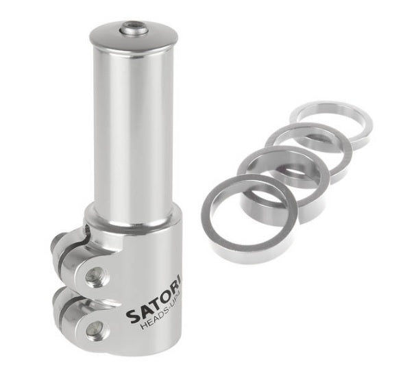 Afbeelding laden in galerijviewer, Stuurpenverlenger Satori 1-1 8 - zilver

