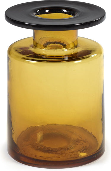 Serax - marie michielssen wind fire - vaas m - amber zwart - 18 ø - h 27cm - 5,25kg