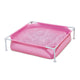 Summer waves zwembad small frame 122 x 122 x 30 cm roze | 2 stuks