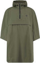 Agu grant - regenponcho - fietsponcho - poray 5000 - winddicht waterdicht - verstelbare capuchon - reflecterend - opvouwbaar - unisex - one size - groen