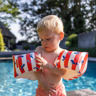 Afbeelding laden in galerijviewer, Swim essentials zwembandjes ocean stripes 0-2 jaar | 2 stuks
