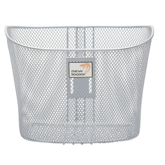 fietsmand Toscane voor 19 liter zilver