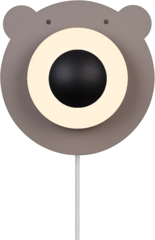 Nordlux bruna bear-wandlamp-e14-bruin wit
