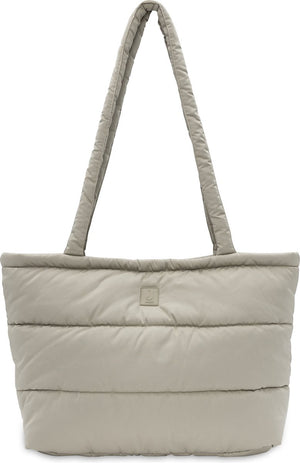 Jollein - luiertas puffed - mombag - olive green - 40x35x16 cm - inclusief verschoonmatje