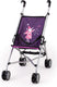 Bayer design - poppenbuggy - paars met fee