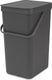 Brabantia prullenbak bra109966 grijs