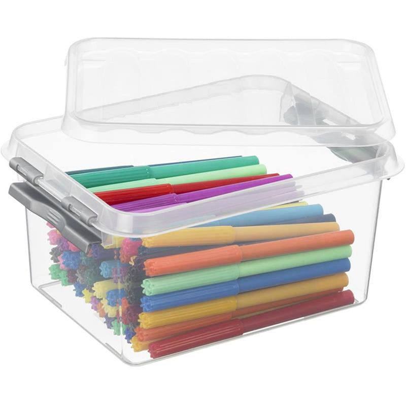 Afbeelding laden in galerijviewer, Sunware q-line opbergbox 2 liter transparant 20x15x10,4cm
