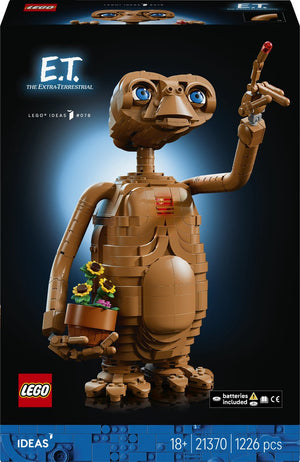 Lego ideas e.t. the extra-terrestrial bouwpakket voor volwassenen en woondecoratie - 21370