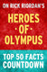 Heroes of olympus - top 50 facts countdown