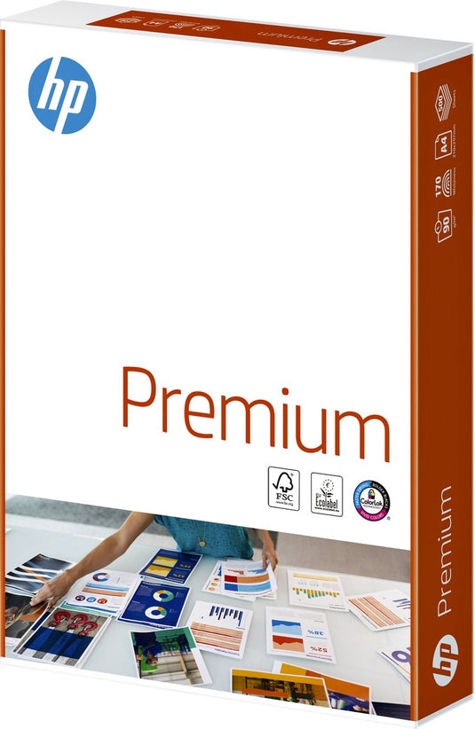 Hp kopieerpapier a4 90 g m² glad wit 500 vellen