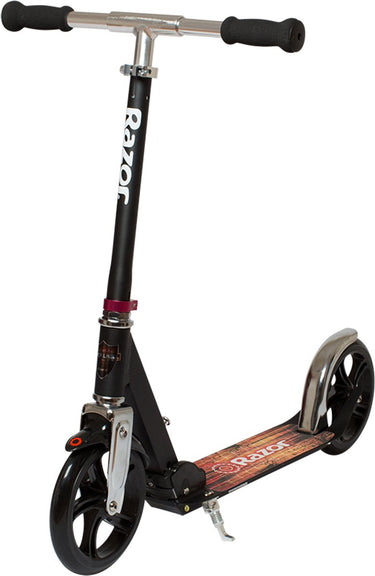 Razor a5 lux - step - zwart - opvouwbaar - grote wielen 200 mm - tot 100 kg - vanaf 8 jaar