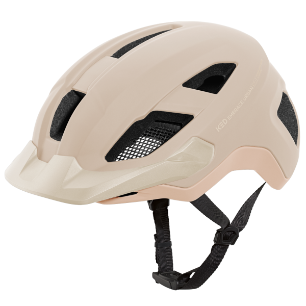 Afbeelding laden in galerijviewer, Ked fietshelm embrace urban - m (54-58 cm) - matbeige
