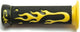 Vparts griffgummi flamme pr. retaining loops yello tnt flame decor, 623am