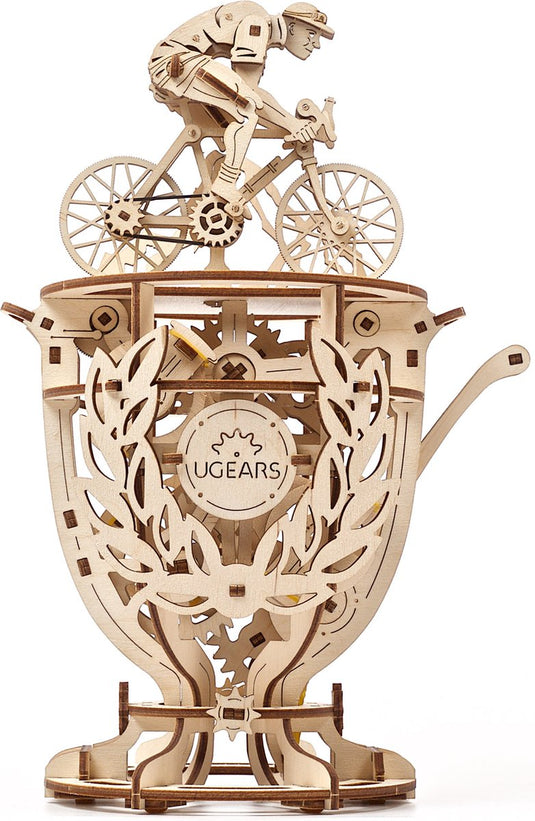 Ugears houten 3d model - fietser