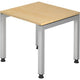 Bach hammerer in hoogte verstelbaar bureau j series esdoorn 800 x 680 mm