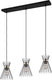 Rl live your light reality rod hanglamp - zwart goud