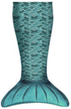 Kuaki mermaids zeemeermin deken turquoise, 60x130cm one size