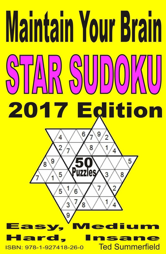 Puzzles 25 - star sudoku 2017 edition