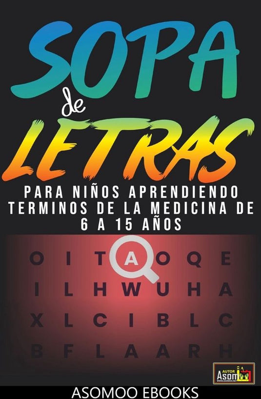 Sopa de letras terminos de la medicinas