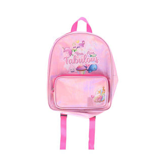 Afbeelding laden in galerijviewer, Rugzak shiny pink fabulous | 2 stuks

