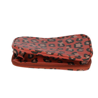 Afbeelding laden in galerijviewer, No brand make up tas wildlife leopard print | 6 stuks

