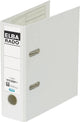 Elba ordner rado plast a5 karton, pp (polypropeen) wit staand 2-rings 1 stuk