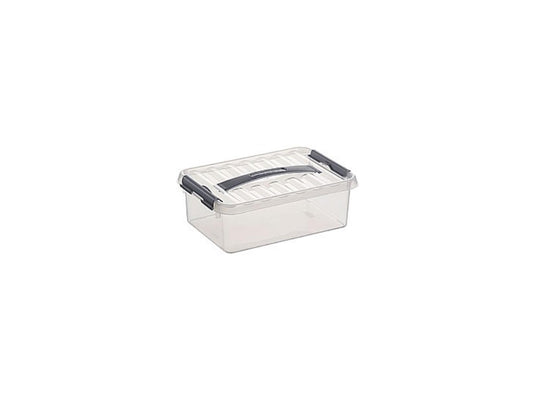 Sunware q-line box medium 4 liter transp 30,7x20x10,4 cm