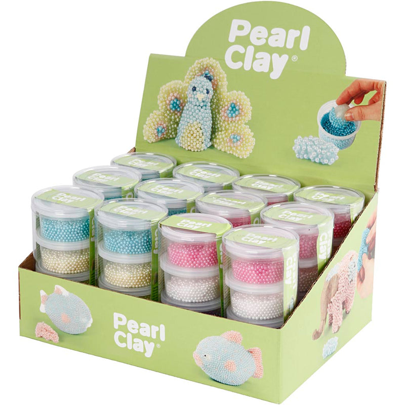 Afbeelding laden in galerijviewer, Https: www.cchobby.nl pearl-clayr-diverse-kleuren-12-set-1-doos
