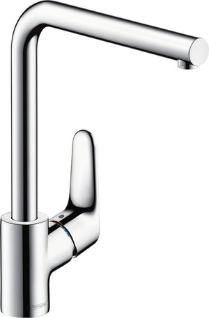 Hansgrohe focus m41 - keukenmengkraan - ééngreeps bediening - 280mm - chroom